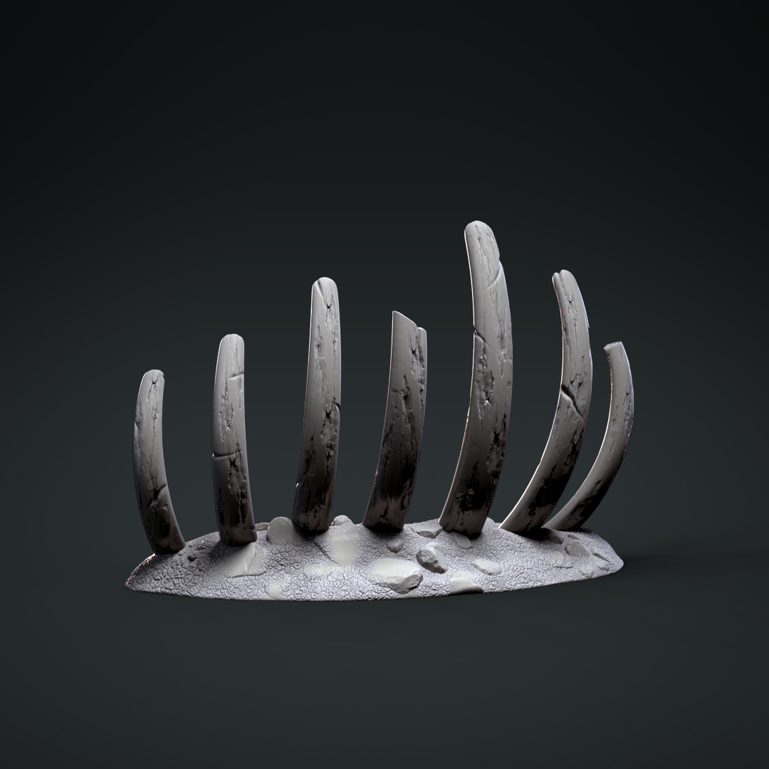 Dino carcass